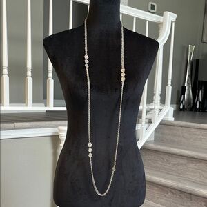 Monet Elegant Silver Necklace